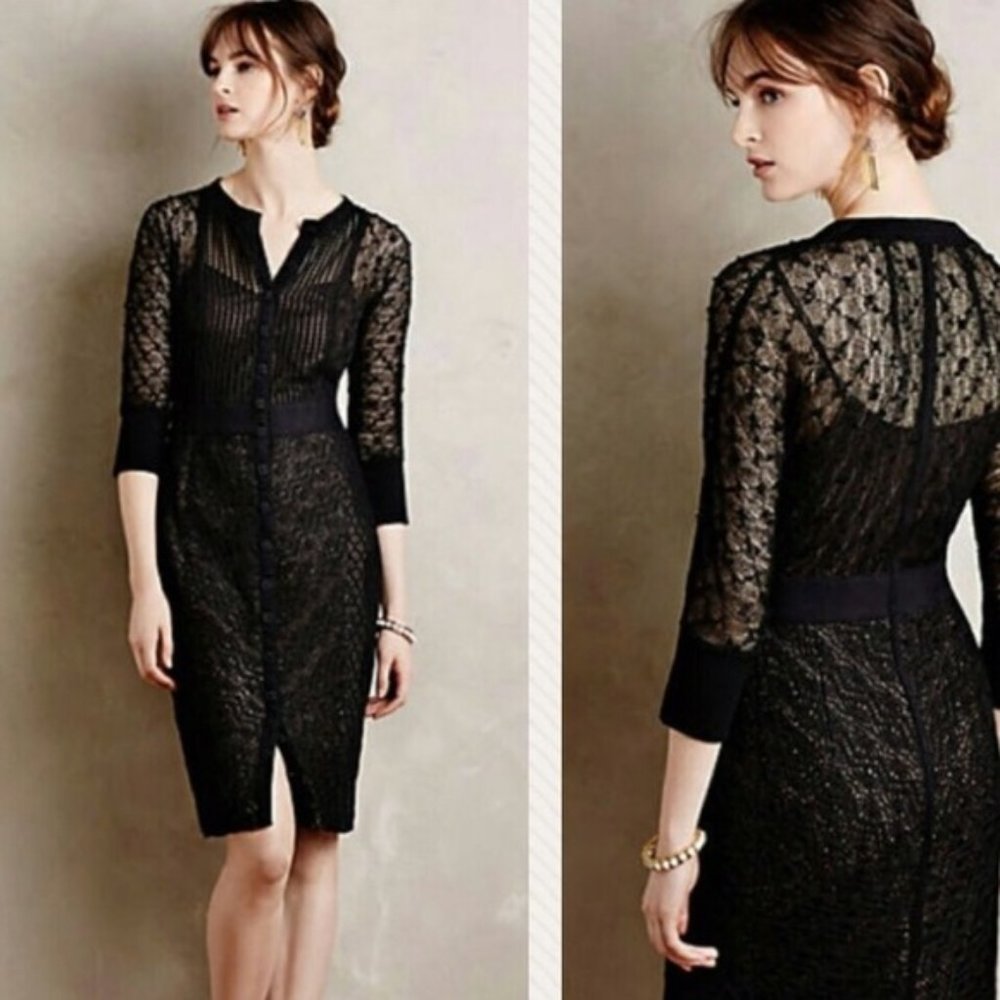 Byron Lars x Anthropologie Sheath Sweater dress